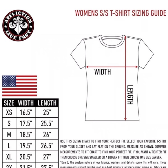 Affliction Women's T-Shirt ROCK UNICORN Adjustable Side Ties Biker - Picture 5 of 5